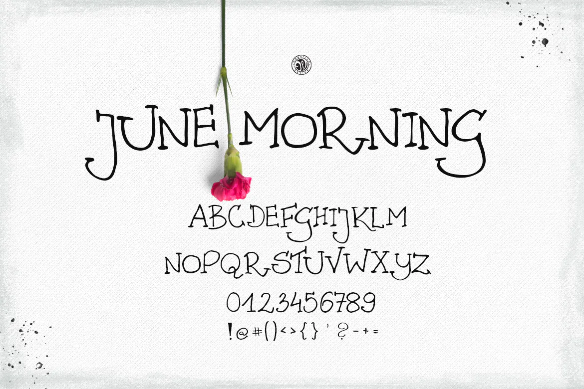 June Morning Font插图