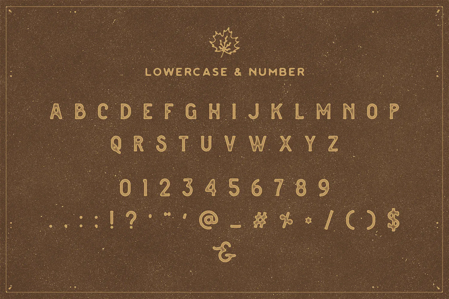 The Brewski - Textured Typeface插图2