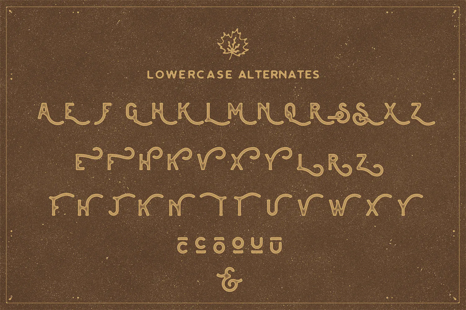 The Brewski - Textured Typeface插图6