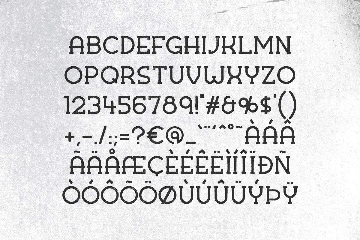 Kohm - Vintage Font插图4