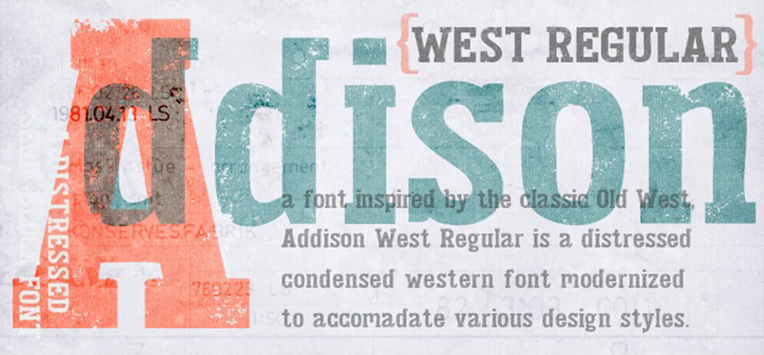 Addison Typeface插图1