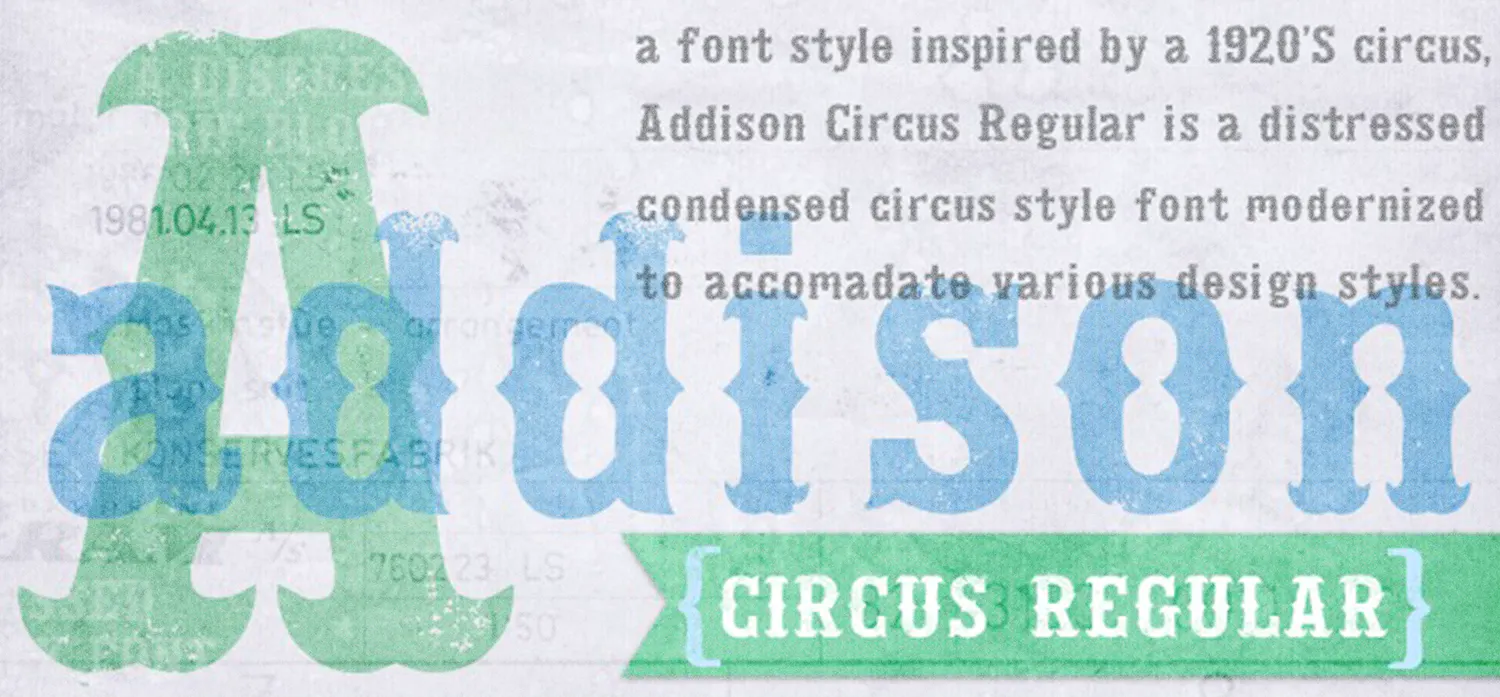 Addison Typeface插图5