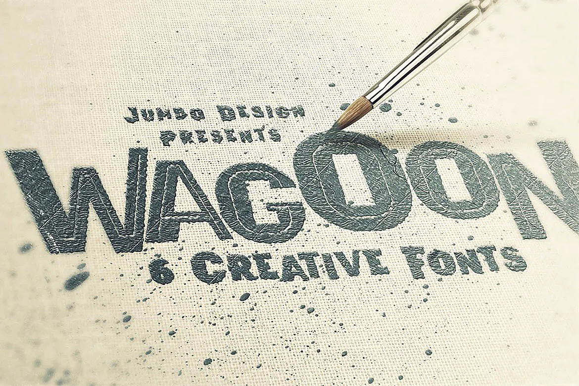 Wagoon - Funny Style Font插图2