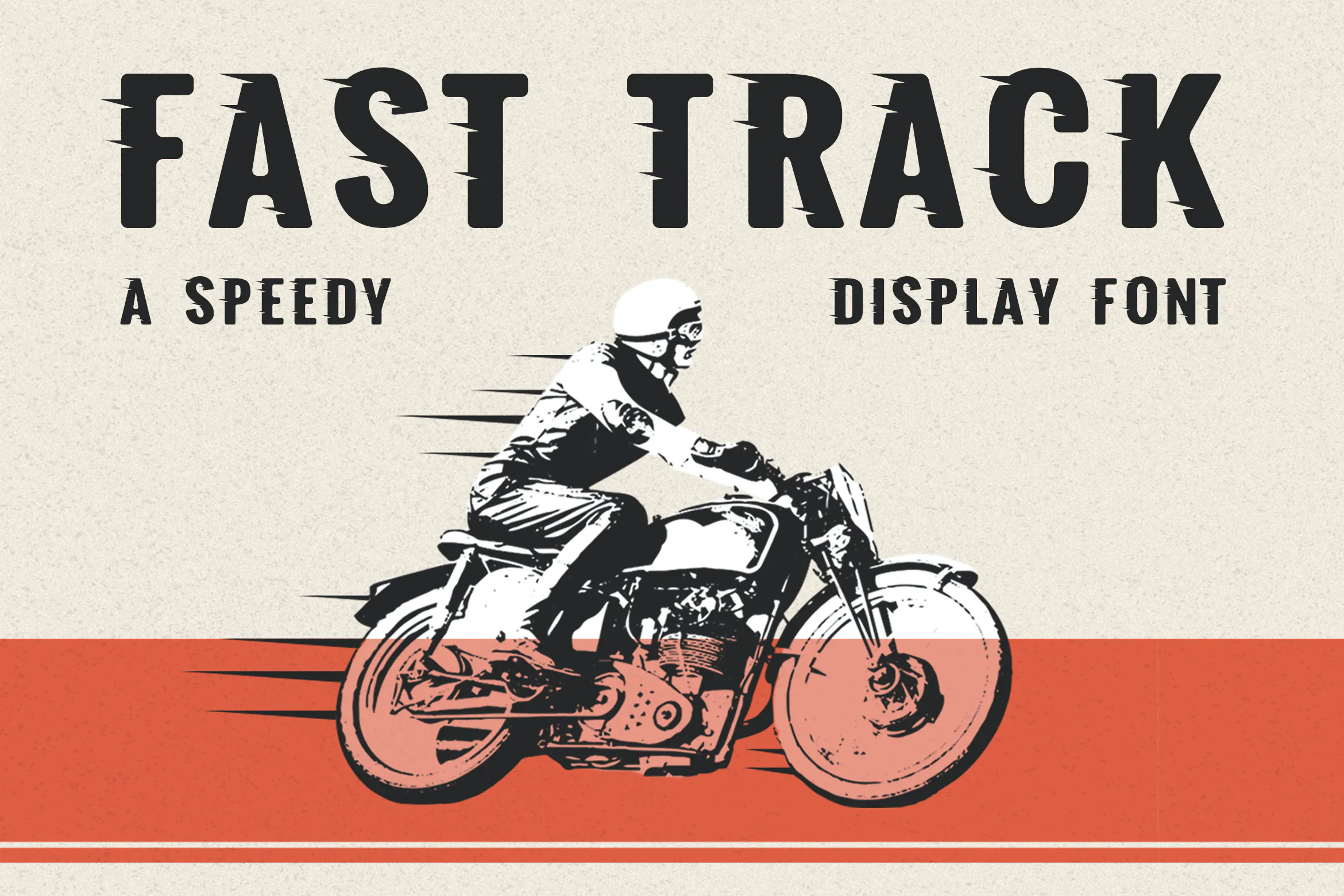 Fast Track - A Speedy Display Font插图
