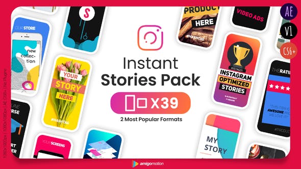 Instant Stories Pack - AE Version插图