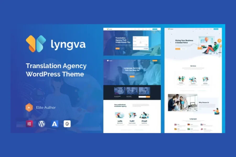 Lyngva - Translation Agency WordPress
