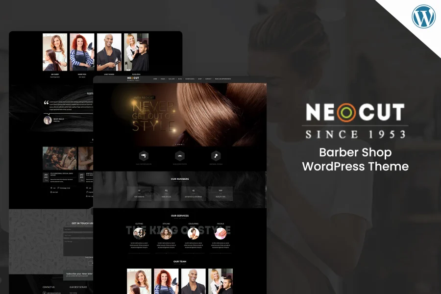 Neo Salon | Barber,Hair Salon Shop WordPress Theme