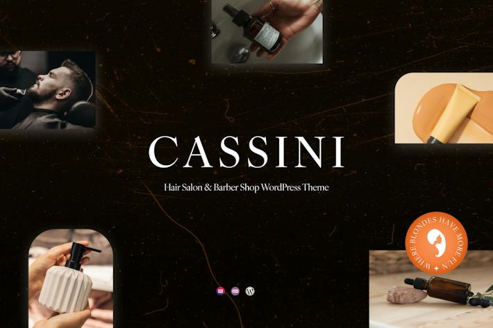 Cassini - Hair Salon & Barber Shop WordPress Theme