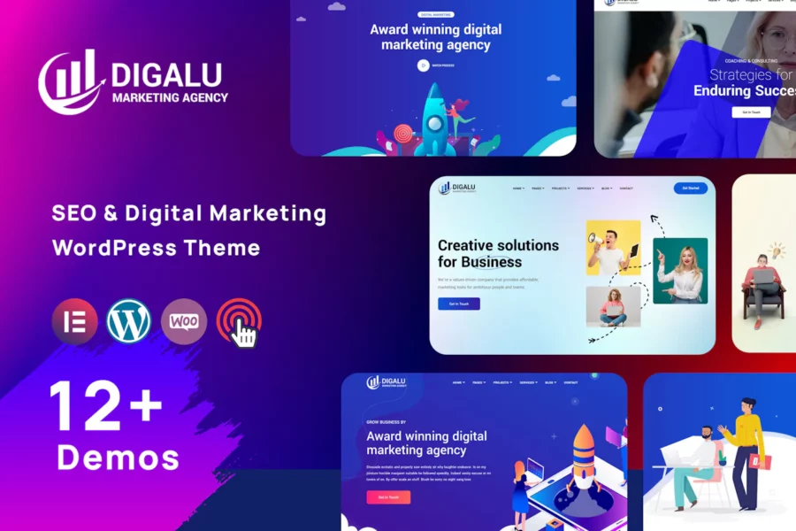 Digalu - SEO & Digital Marketing WordPress