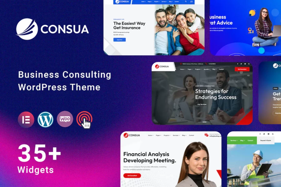 Consua - Business Consulting WordPress