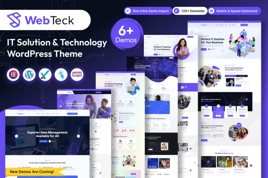 Webteck – IT Solution and Technology WordPress The