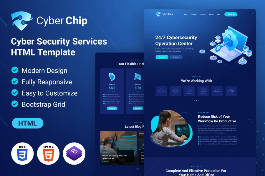 CyberChip Web Security | HTML插图